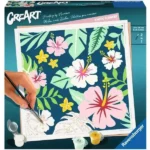 Ravensburger Paint By Numbers Exotic Flowers