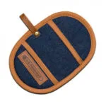 Le Creuset Πιάστρα Κουζίνας Υφασμάτινη Μπλε 45900007760800 2τμχ