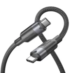 Vention It Cable Usb-c 3.2 Gen2 M-m 1.0m Braided Aluminum Black Trgbf