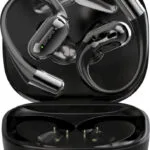 4Smarts Skybuds Bluetooth Handsfree Ακουστικά με Θήκη Φόρτισης Μαύρα