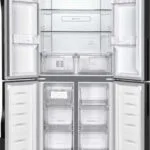Gorenje Ψυγείο Ντουλάπα 427lt NoFrost Υ181.6xΠ79.4xΒ64.3εκ. Μαύρο NRM818EMB