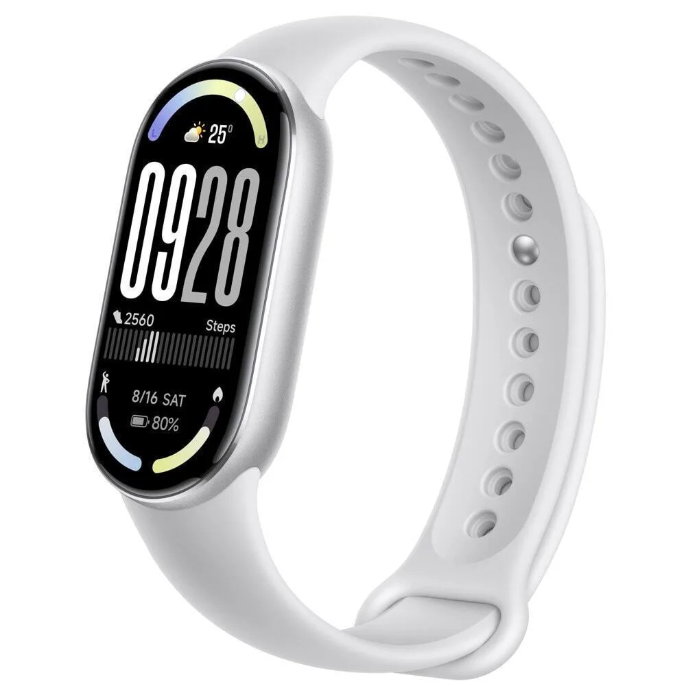 Xiaomi Smart Band 10 Αδιάβροχο με Παλμογράφο Glacier Silver - Image 1