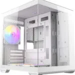 Antec CX60M ARGB Gaming Mini Tower Κουτί Υπολογιστή με Πλαϊνό Παράθυρο Λευκό