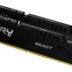Kingston FURY Beast DDR5 32GB RAM με 2x16GB Modules και Ταχύτητα 6000 για Desktop KF560C30BBEK2-32