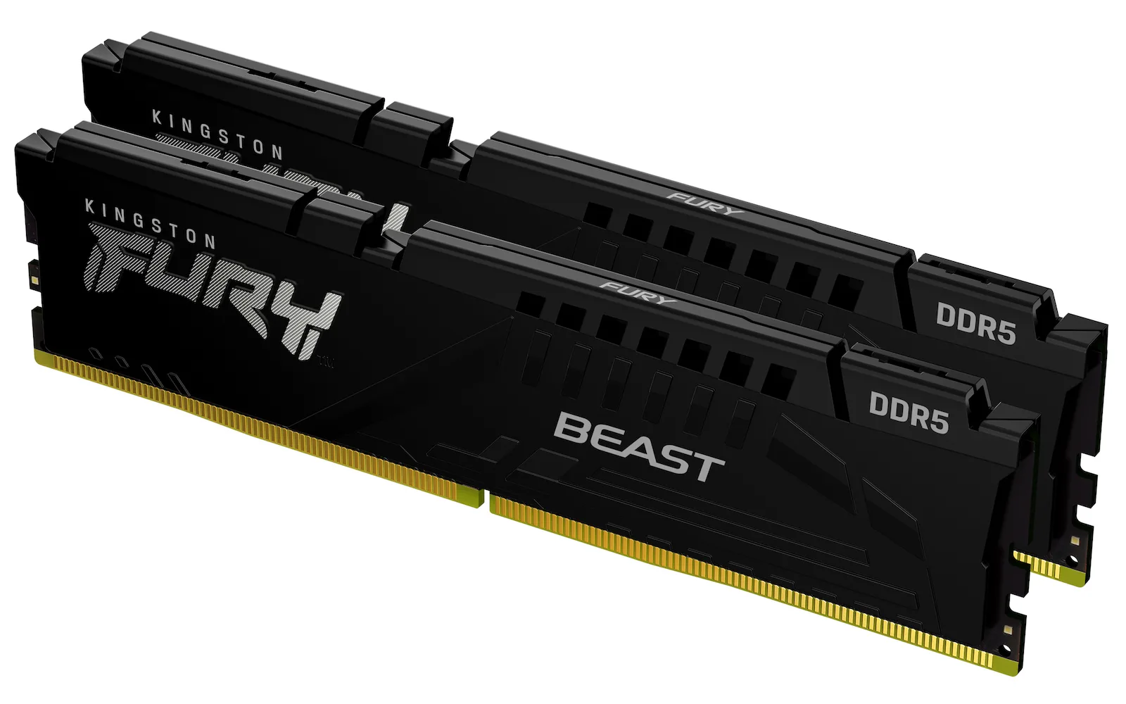 Kingston FURY Beast DDR5 32GB RAM με 2x16GB Modules και Ταχύτητα 6000 για Desktop KF560C30BBEK2-32 - Image 1
