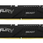 Kingston Fury Beast DDR5 64GB RAM με 2x32GB Modules και Ταχύτητα 5600 για Desktop KF556C40BBK2-64