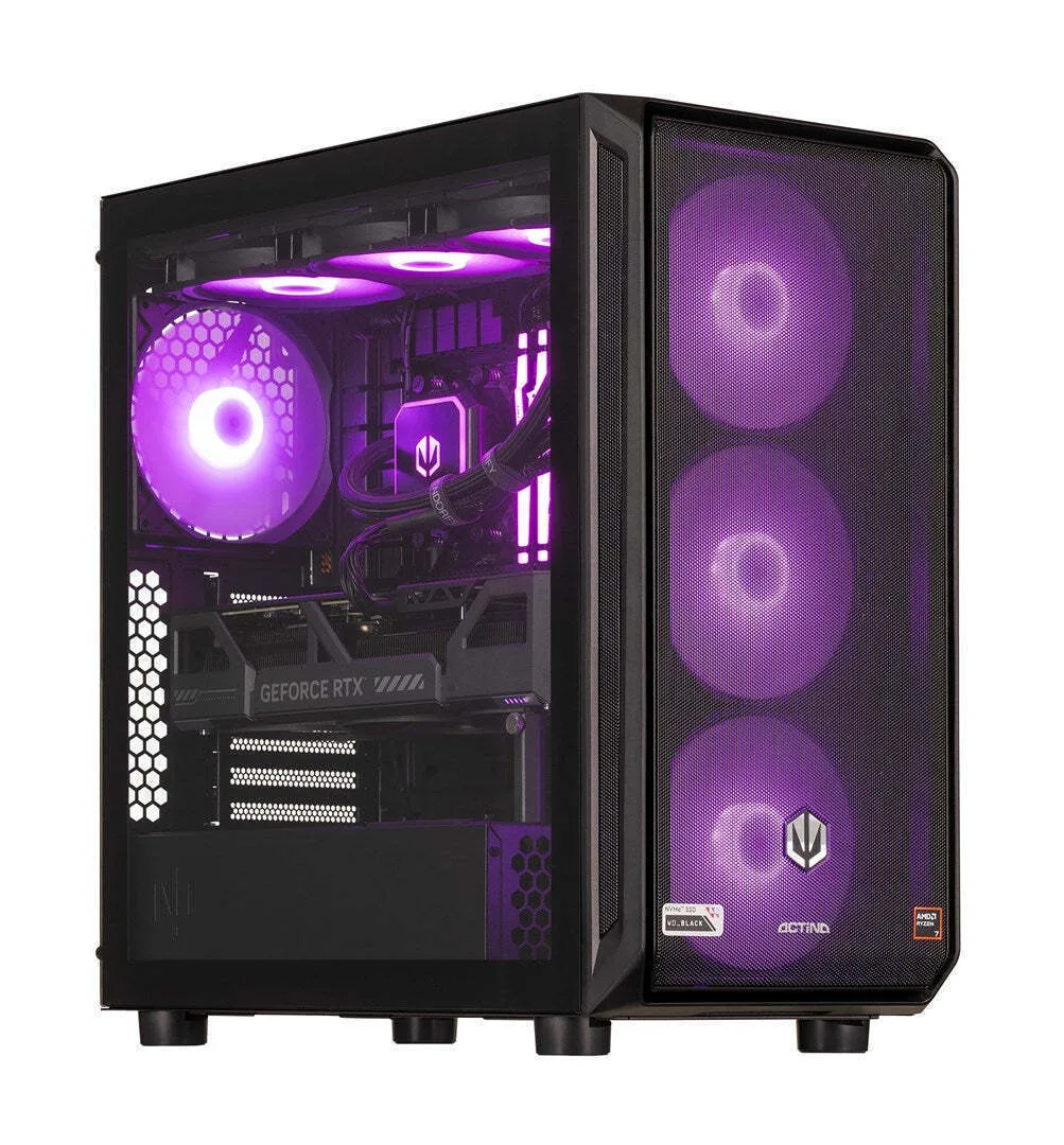 20250701151908_1d4f3f4a Actina 5901443411949 Gaming Desktop PC (Ryzen 7-7800X3D/32GB DDR5/2TB SSD/GeForce RTX 5080/W11 Home) - Image 1