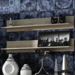 Ράφια Τοίχου Soho Sonoma Oak (2τμχ) 125x20x20εκ. SOHO POL DSO