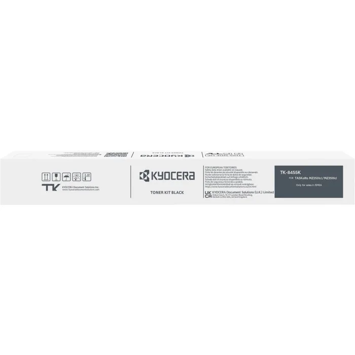 TK-8455K Γνήσιο Toner Laser Εκτυπωτή Μαύρο 25000 Σελίδων 1T0C2M0NL0 - Image 1