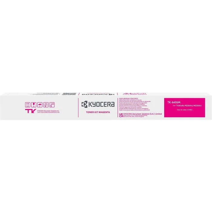 Kyocera TK-8455M Γνήσιο Toner Laser Εκτυπωτή Ματζέντα 12000 Σελίδων 1T0C2MBNL0 - Image 1