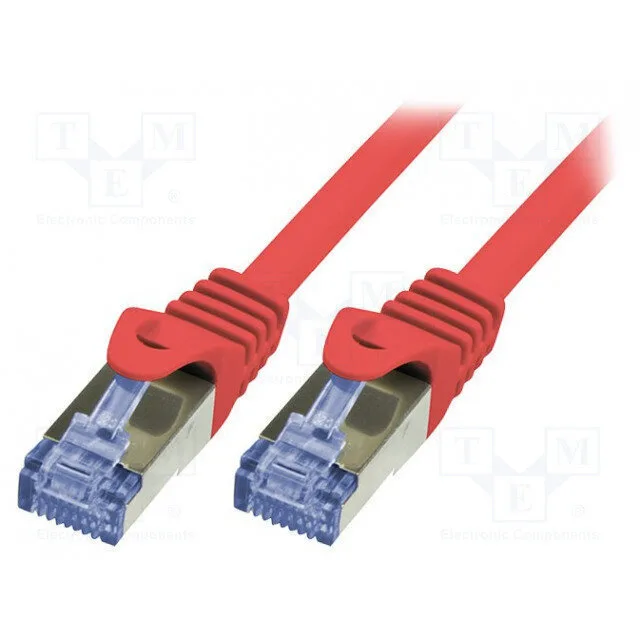 20250702151428_c1aad82c LogiLink S/FTP Cat.6a Καλώδιο Δικτύου Ethernet 10m Κόκκινο 1τμχ CQ3094S - Image 1