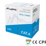 Lanberg U/UTP Cat.6 Καλώδιο Δικτύου Ethernet χωρίς ακροδέκτες 305m Γκρι 1τμχ LCU6-11CU-0305-S
