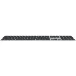 Apple Magic With Touch ID And Numeric Keypad Ασύρματο Πληκτρολόγιο Αγγλικό UK Συμβατό με Mac