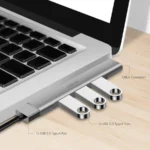 LogiLink USB 3.0 Hub 4 Θυρών με σύνδεση USB-A Γκρι (UA0436)
