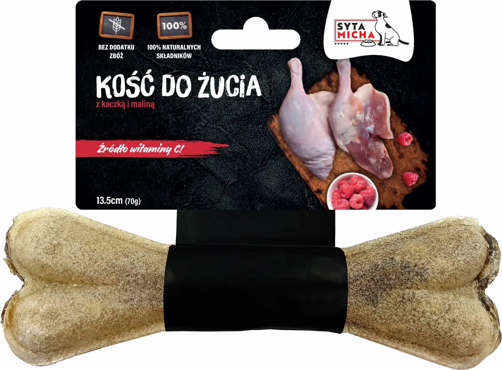 Syta Micha Κόκκαλο για Κουτάβια από Πάπια 13.5εκ. 70gr KOSC-7 - Image 1