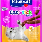 Vitakraft Cat Mini Λιχουδιές σε Stick με Συκώτι για Ενήλικες Γάτες 3τμχ 18gr DLKVKAPRZ0004