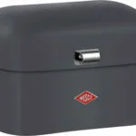 Wesco Ψωμιέρα με Καπάκι Γκρι 28x21.5x17cm 112798