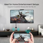 Unitek Wireless Screen Sharing Adapter Up To 25m Black