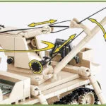 Cobi Τουβλάκια Historical Collection Wwii Sd.kfz. 9-1 Famo για 7+ Ετών 502τμχ
