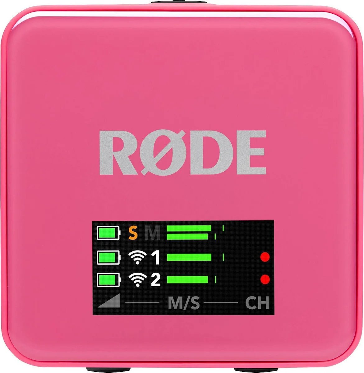 20250708135521_058261e1 Rode Wireless GO Gen3 Σετ Ασύρματο Πυκνωτικό Μικρόφωνο Πέτου, Clip On Δημοσιογραφικό σε Ροζ Χρώμα - Image 1