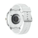 Samsung Galaxy Watch8 Classic Stainless Steel 46mm Αδιάβροχο με Παλμογράφο (Λευκό)