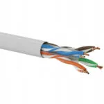 Q-Lantec U/UTP Cat.6 Καλώδιο Δικτύου Ethernet 55m Γκρι 1τμχ