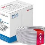 Hikvision U/UTP Cat.5e Καλώδιο Δικτύου Ethernet χωρίς ακροδέκτες 305m Γκρι 1τμχ DS-PL-5E