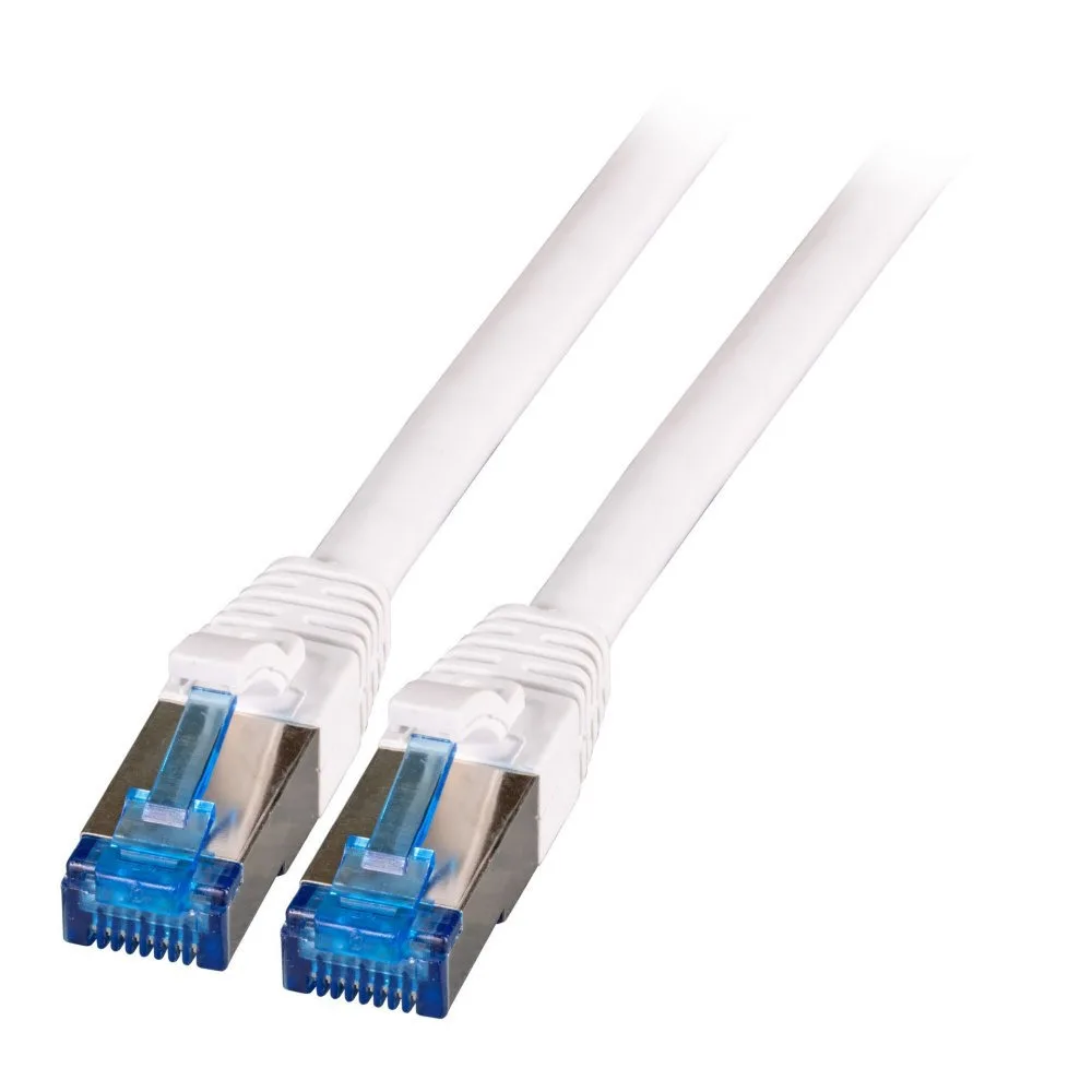 20250710125547_78fec261 EFB S/FTP Cat.6a Καλώδιο Δικτύου Ethernet 5m Λευκό 1τμχ - Image 1