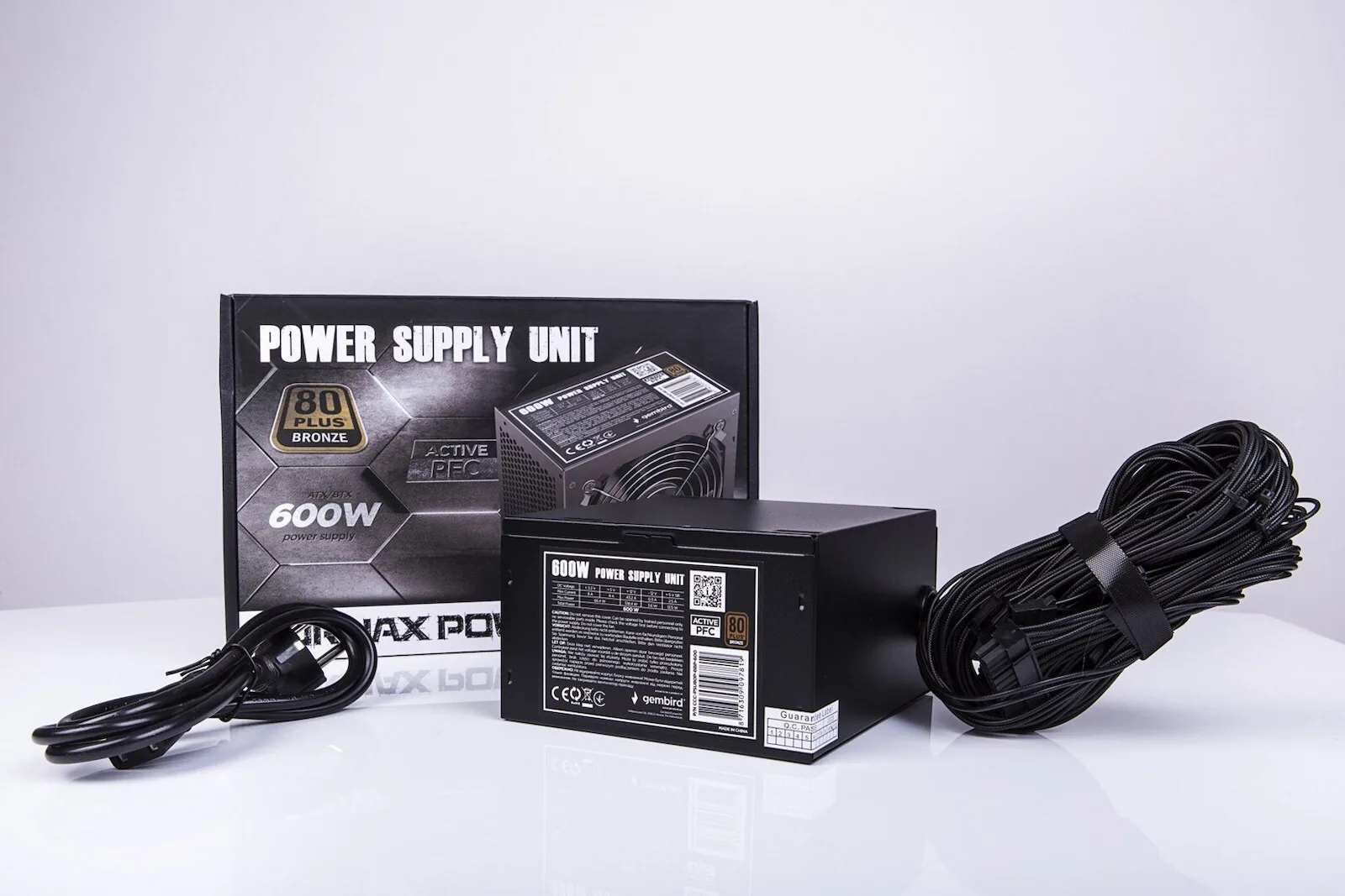 20250710135259_64277fff Gembird CCC-PSU80P-BBP-600 600W Μαύρο Τροφοδοτικό Υπολογιστή Full Wired - Image 1