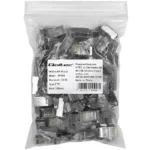 Rj45 Modular Connector Cat6 Ftp Gold-plated Contacts 100 Pieces