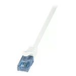 LogiLink U/UTP Cat.6a Καλώδιο Δικτύου Ethernet 5m Λευκό 1τμχ CP3071U