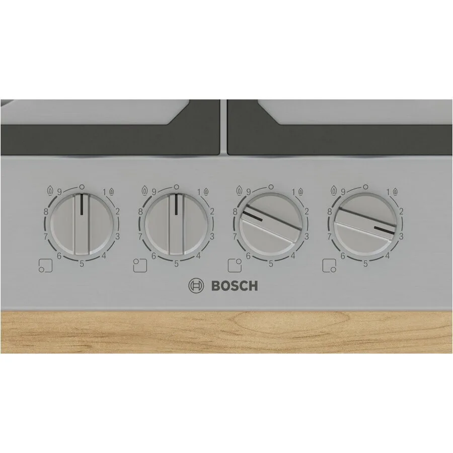20250710172102_fa0440e6 Bosch Serie 6 Εστία Φυσικού Αερίου Αυτόνομη 60x52εκ. Ασημί PCP6A5I90 - Image 1