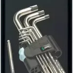 Wera Σετ 9 Κλειδιά Allen σε Σχήμα L 3950/9 Hex-plus Stainless 1 05073544001