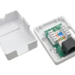 A-LAN Wire Connector Rj45 White Σύνδεσμος καλωδίων 1τμχ GN001