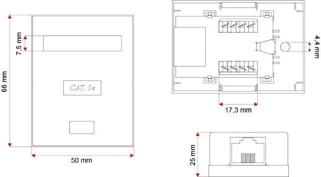 20250711174836_74a4cc48 Rj45 Keystone Module Tool-less Stp Cat.5e Poe+ Alantec Intertek Usa Quality Test - Image 1