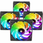 Mars Gaming MFSI4KIT Case Fan 120mm με RGB Φωτισμό