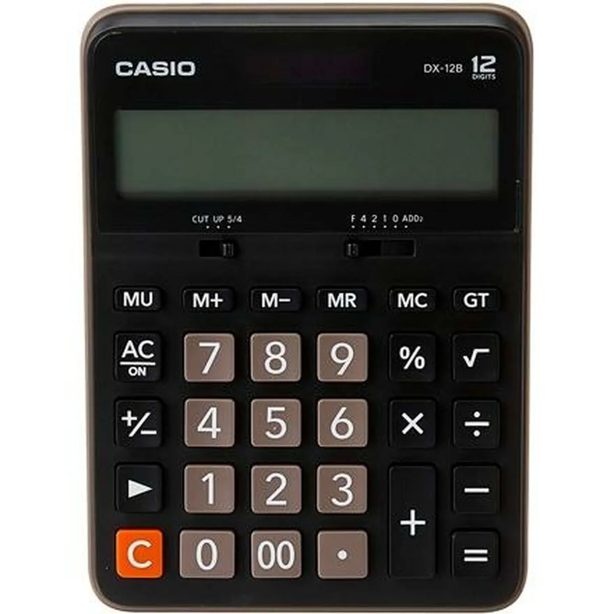 20250714142332_b41f16fa Casio DX-12B Αριθμομηχανή 12 Ψηφίων σε Μαύρο Χρώμα DX-12B - Image 1