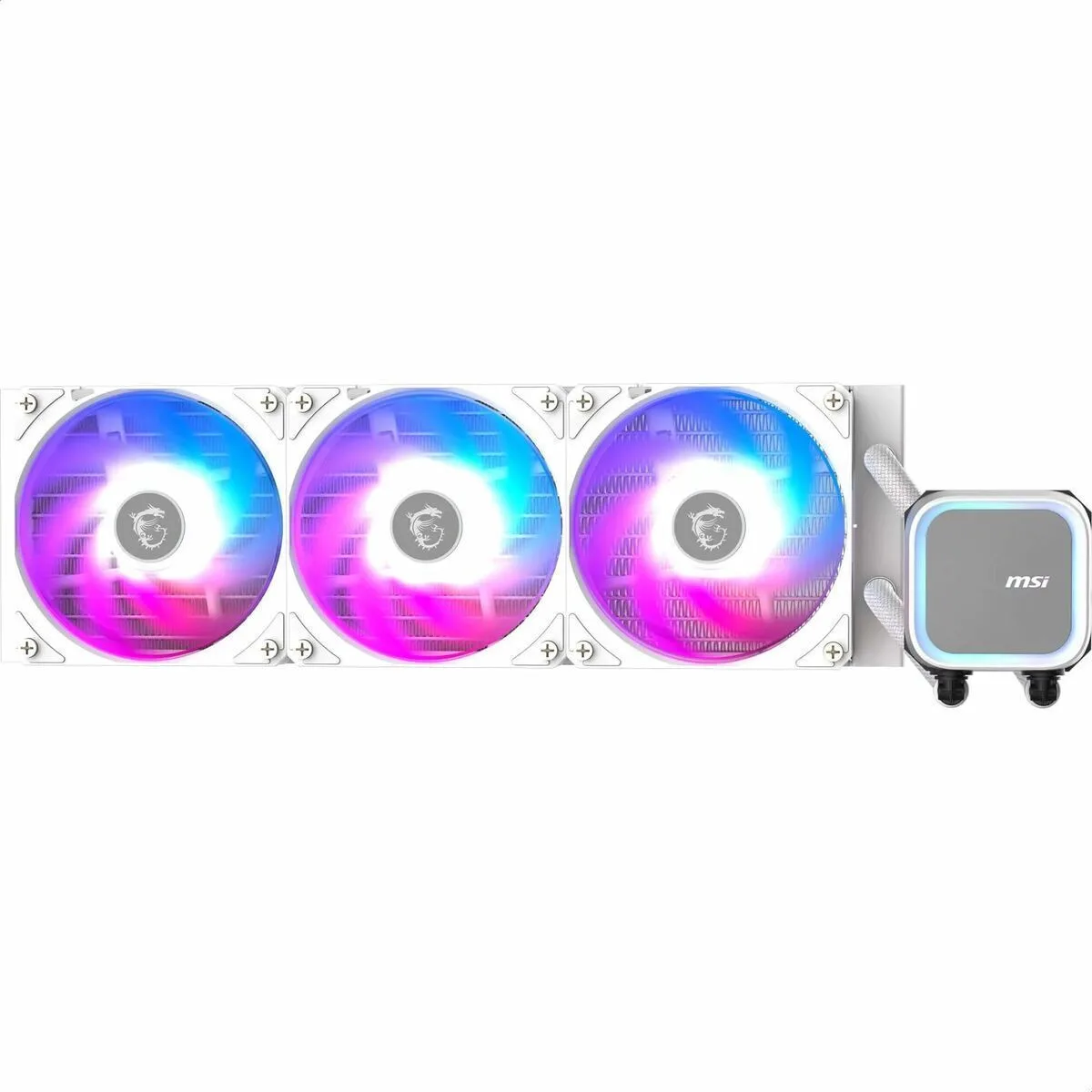 MSI MAG Coreliquid A13 360 Υδρόψυξη Επεξεργαστή Τριπλού Ανεμιστήρα 120mm για Socket AM4/AM5/1700 με ARGB Φωτισμό Λευκή - Image 1