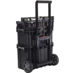 Keter Connect Rolling System Τροχήλατο Πλαστικό Μπαούλο Μεταφοράς και Αποθήκευσης Εργαλείων Π56.4xB37.3xΥ70cm 238273