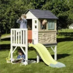 Smoby Παιδικό Σπιτάκι Κήπου House On Stilts με Τσουλήθρα 243x160x197εκ. 810802