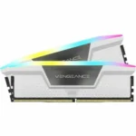 Corsair Vengeance RGB DDR5 32GB RAM με 2x16GB Modules και Ταχύτητα 6000 για Desktop CMH32GX5M2B6000C30W