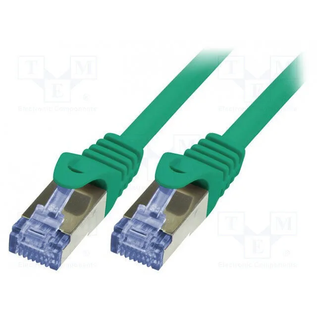 20250718141033_d869d0ca LogiLink U/UTP Cat.6a Καλώδιο Δικτύου Ethernet 0.25m Πράσινο 1τμχ CQ3015S - Image 1