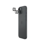Belkin Προστασία Κάμερας Tempered Glass Μαύρο για το iPhone 15, iPhone 15 Plus OVA179HQBK