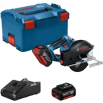 Bosch Gkm 18v-50 Δισκοπρίονο 18V Solo με Σύστημα Αναρρόφησης