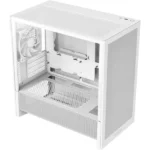 NZXT H3 Flow Mini Tower Κουτί Υπολογιστή με Πλαϊνό Παράθυρο Λευκό