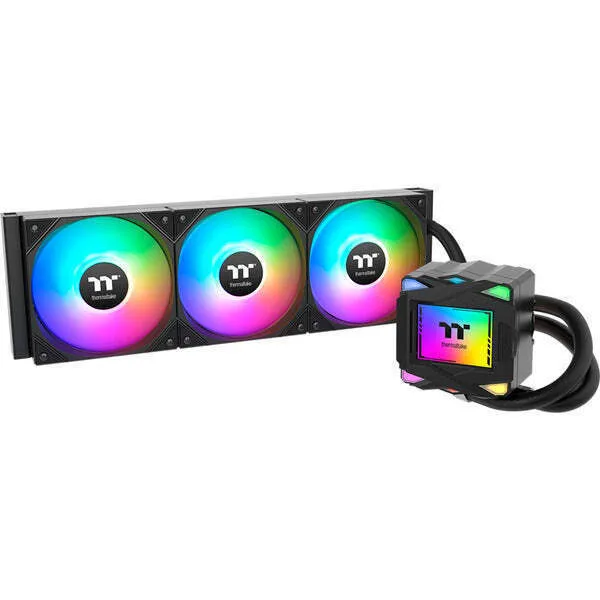 20250721103413_431bd93e Thermaltake LA360 ARGB Υδρόψυξη Επεξεργαστή Τριπλού Ανεμιστήρα 120mm για Socket AM4/AM5/1700/1200/115x - Image 1