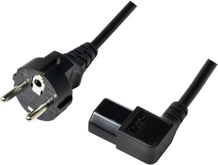 20250721103429_2d6ccd37 LogiLink IEC C13 - Schuko Cable 5m Μαύρο CP119 - Image 1