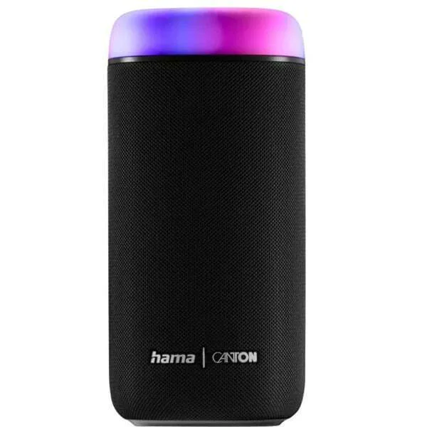 20250721144707_192fb03b HAMA Canton Glow Pro Ηχείο Bluetooth με Διάρκεια Μπαταρίας έως 10 ώρες Μαύρο - Image 1