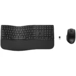 HP Comfort 680 Ασύρματο Bluetooth Σετ Πληκτρολόγιο & Ποντίκι Αγγλικό US Γκρι
