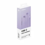 Celly UP1600TYPECVL In-ear Handsfree Ακουστικά με Βύσμα 3.5mm Μωβ